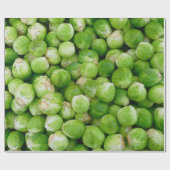 Grön Bryssel Kål ラッピングペーパー (フラット)