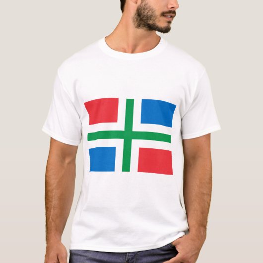 Groningen、オランダ Tシャツ (正面)