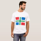 Groningen、オランダ Tシャツ (正面フル)