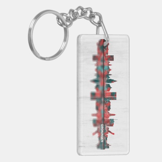 Groningen Skyline キーホルダー (正面左)