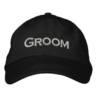 GROOM帽子 刺繍入りキャップ