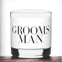  groom のためのモダンでシンプルな名入れギフト