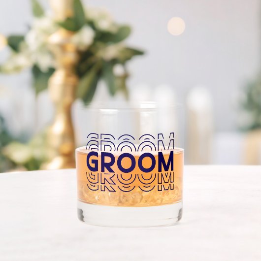 Groom  ウイスキーグラス (インサイチュ (ウェディング))