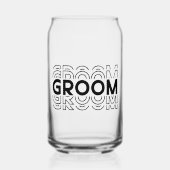 Groom  ガラス缶 (正面)