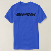 groom black tシャツ (デザイン正面)