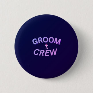 Groom crew button 缶バッジ