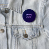 Groom crew button 缶バッジ (インサイチュ)