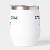 Groom Groomsmanバチェロレッテの追加の名前 (右面)