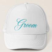 Groom Hat in Blue キャップ (正面)