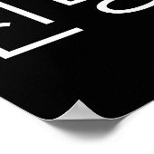 Groom Korean Hangul Sinrang Korean Fiancé Matching ポスター (角)