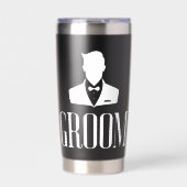 Groom Mode Activated Thermal Tumbler – Wedding Day 保温保冷タンブラー (正面)