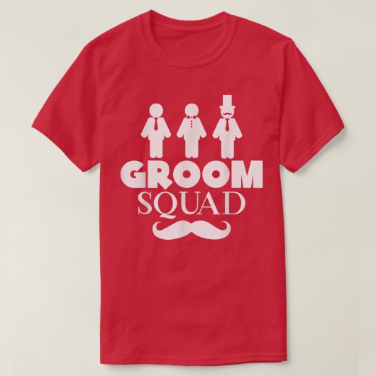 Groom Squad Bachelor Party Wedding Party Gifts  Tシャツ (デザイン正面)
