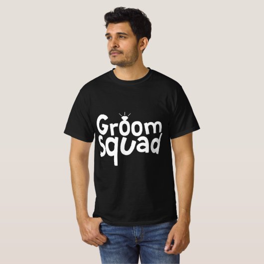 GROOM SQUAD Tシャツ (正面フル)