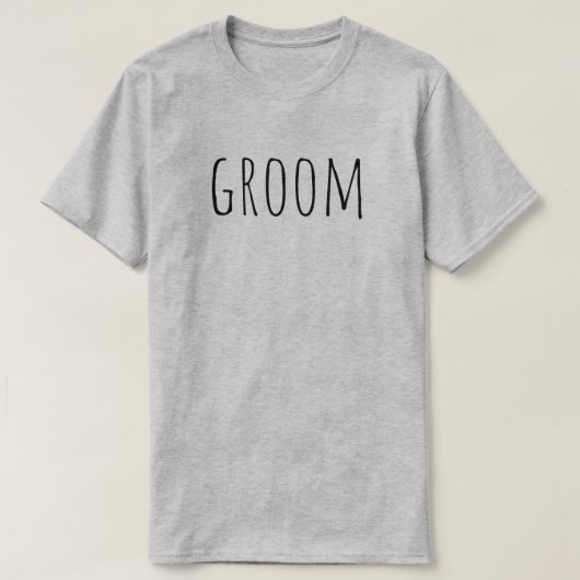 Groom To Be Bridal Party Wedding Tシャツ (デザイン正面)