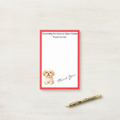 Grooming Personalized Luxury Trendy Collection ポストイット (デスク上)