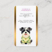 Grooming Pet Personalized Luxury Trendy Collection 名刺 (正面)