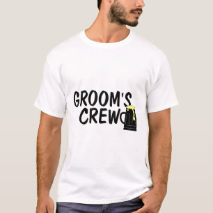 Groomsクルー（ビール） Tシャツ