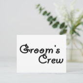 Groomsクルー ポストカード (スタンド正面)