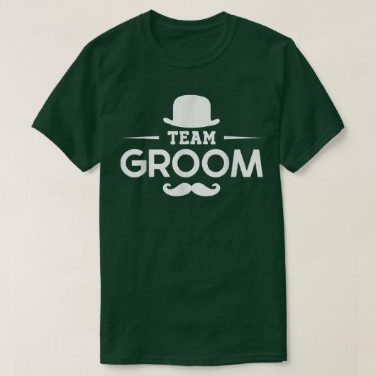 Grooms Bachelor Crew Party Squad Team Groom  Tシャツ (デザイン正面)