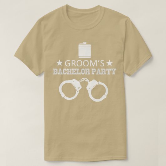 Grooms Batchelor Party Funny  Tシャツ (デザイン正面)