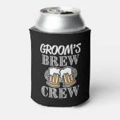 Groom's Brew Crew Groomsmen - Groomsman can beer 缶クーラー (缶裏面)