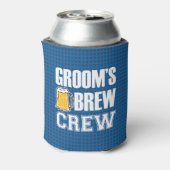 Groom's Brew Crew Groomsmen - Groomsman can beer 缶クーラー (缶裏面)