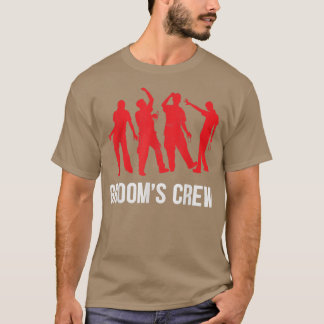 Grooms Crew Drinking Squad Bachelor Party Stag Nig Tシャツ