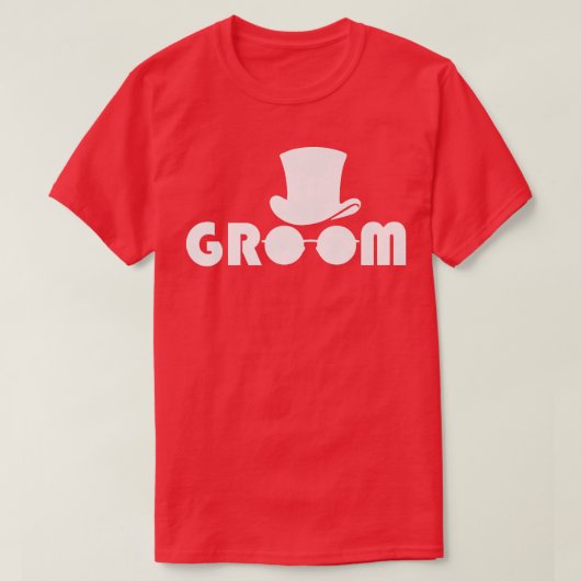 Grooms Crew Groomsman独身1053 Tシャツ (デザイン正面)