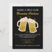 Groom's Last Toast & Beer Bash Bachelor Invitation 招待状 (正面)