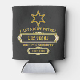 Groom's Security Last Night Patrol 缶クーラー