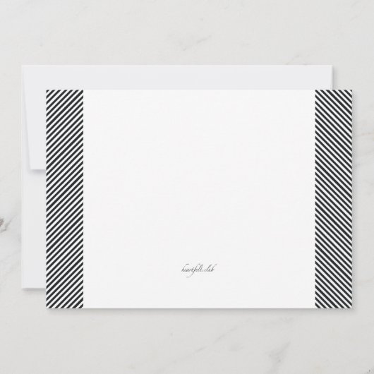  groom's squad request card 招待状 (裏面)