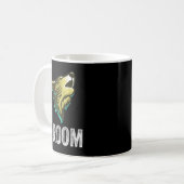 Grooms Wolf Bachelor Wedding Groomsmen Team Party  コーヒーマグカップ (正面左)