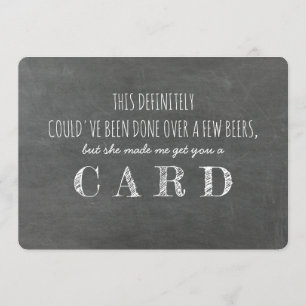 GROOMSMANおもしろいの提案 招待状