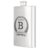 Groomsmanイニシャル フラスク (左)