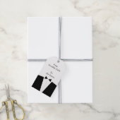 Groomsmanギフトラベル ギフトタグ (より糸付き)