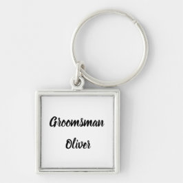 Groomsmanギフト名前をカスタムするギフト結婚ズ キーホルダー
