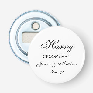 Groomsmanスクリプトカスタマイズボトルオープナー 栓抜き