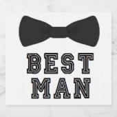 Groomsmanビおもしろいールラベル、Groomsman提案書 ビールラベル (シングルラベル)