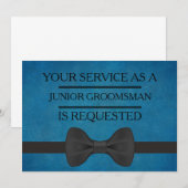 Groomsmanリクエストとしてのサービス 招待状 (正面/裏面)