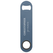 Groomsman Gift パーソナライズされた Monogram結婚's スピード栓抜き (正面)