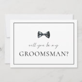 Groomsman Proposal Card 招待状 (正面)