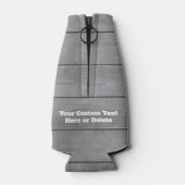 Groomsman Proposal Chagが木材を受け入おもしろいれフェイクる ボトルクーラー (裏面)