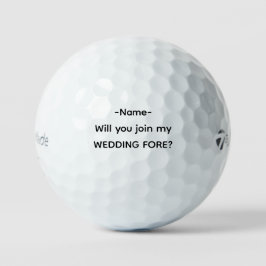 Groomsman Proposal Funny PAR TEE Favors Golf Balls ゴルフボール