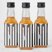 Groomsman Proposal Take A Shot 結婚's Liquor Bott リキュールボトルラベル (ボトル)