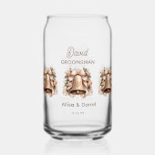 Groomsman Soda Glass ガラス缶 (裏面)