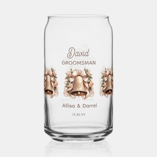 Groomsman Soda Glass ガラス缶 (裏面)