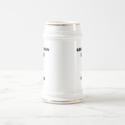 Groomsman Stein - ビールジョッキ (中央)