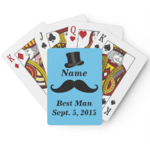 Groomsman Top Hat花婿介添人名前をカスタムすると日付