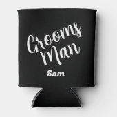 Groomsman Wedding  缶クーラー (正面)