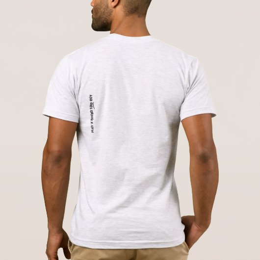 Groomsman Wedding Suited Squad Silhouette Name Tシャツ (裏面)